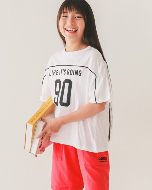 【ジーンズベー】NUMBERING Tシャツ / オフホワイト