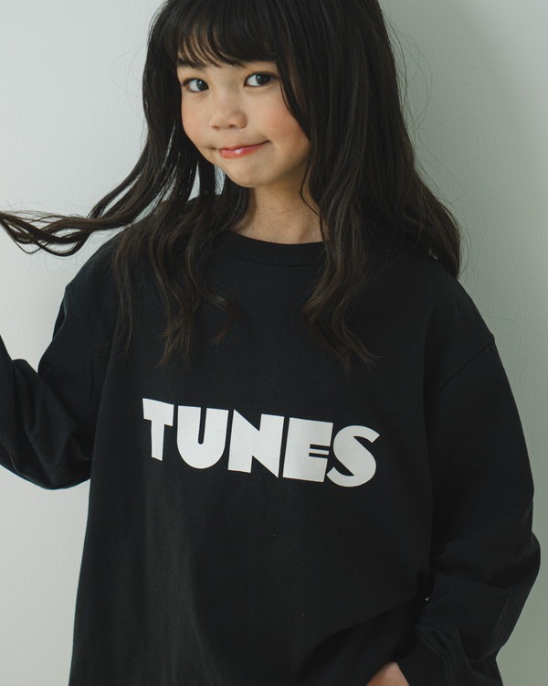 【ジーンズベー】TUNES GORILLA ロングTシャツ / ブラック 