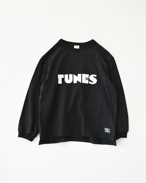 【ジーンズベー】TUNES GORILLA ロングTシャツ / ブラック 