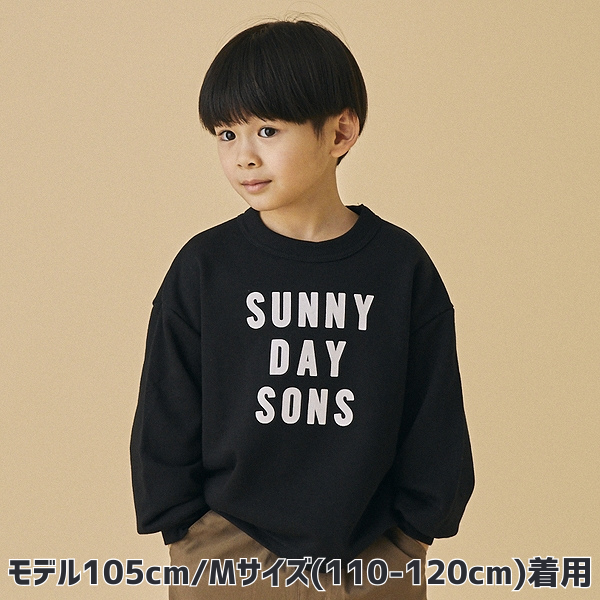 【25FW】SUNNYDAY トレーナー / ブラック