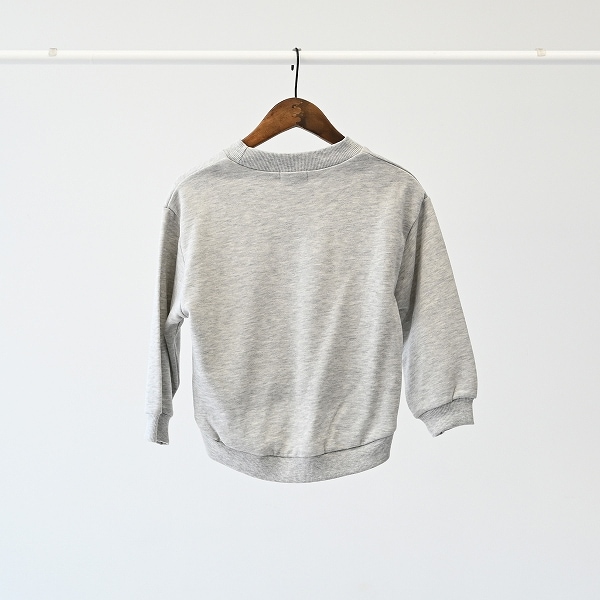 【25FW】LOGO プルオーバー / 杢グレー
