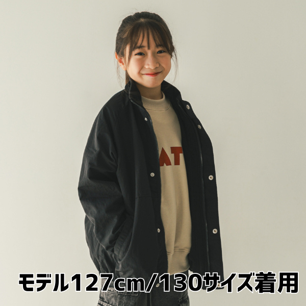 【25FW】ナイロン ジャケット / ブラック