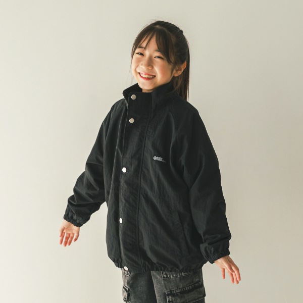 【25FW】ナイロン ジャケット / ブラック
