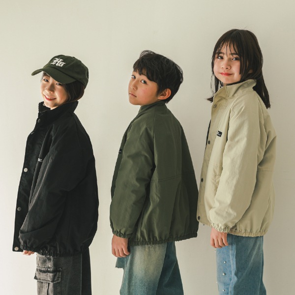 【25FW】ナイロン ジャケット / ブラック