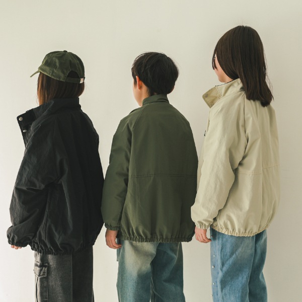 【25FW】ナイロン ジャケット / ブラック