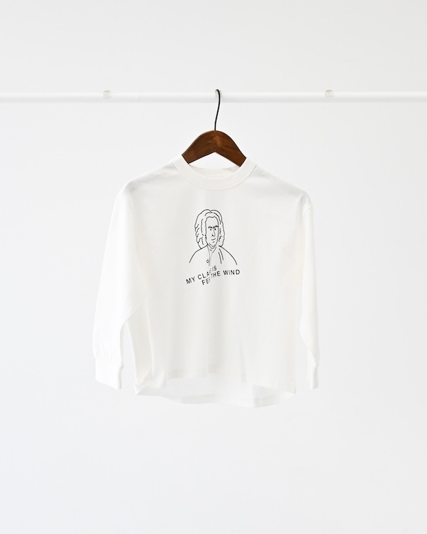 【フォブ】MY CLASS L/S Tシャツ / ホワイト