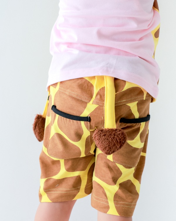 【26SS】きりん ハーフパンツ / イエロー