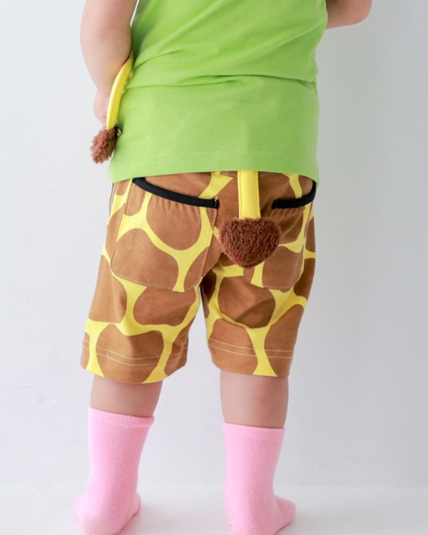 【26SS】きりん ハーフパンツ / イエロー