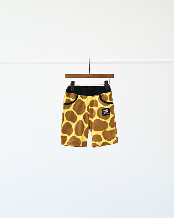 【26SS】きりん ハーフパンツ / イエロー