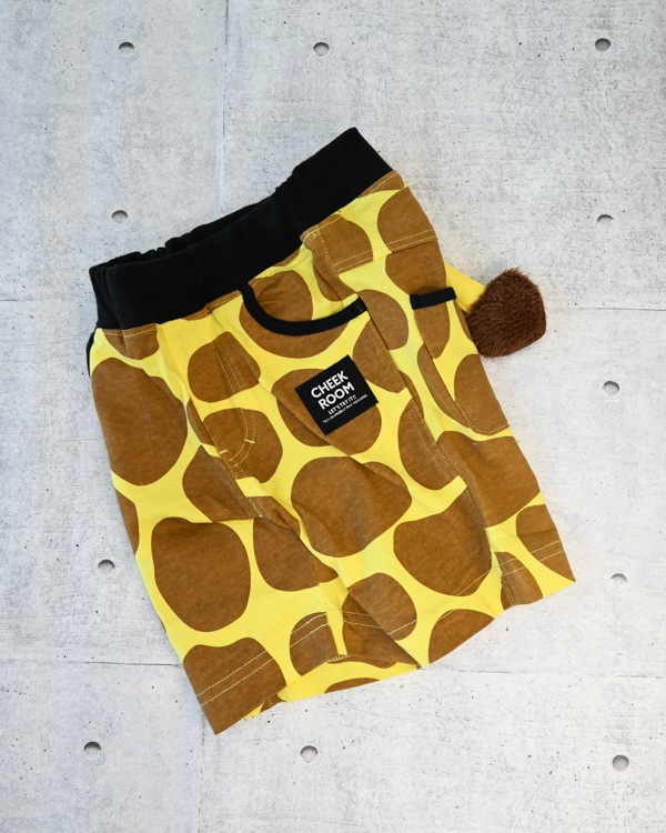 【26SS】きりん ハーフパンツ / イエロー