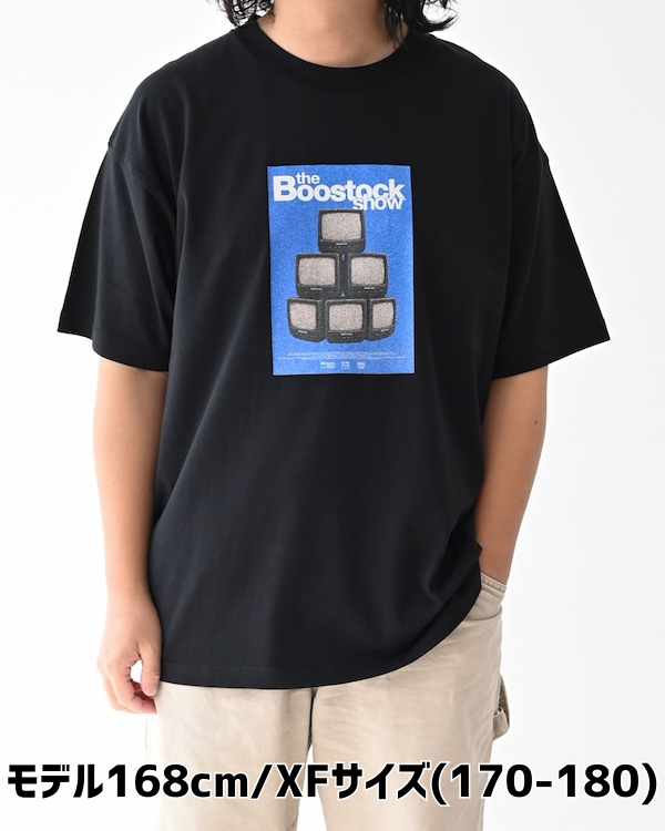 【ブーストック】B/S TV Tシャツ / ブラック