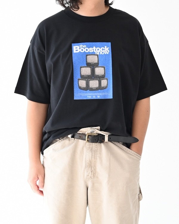 【ブーストック】B/S TV Tシャツ / ブラック