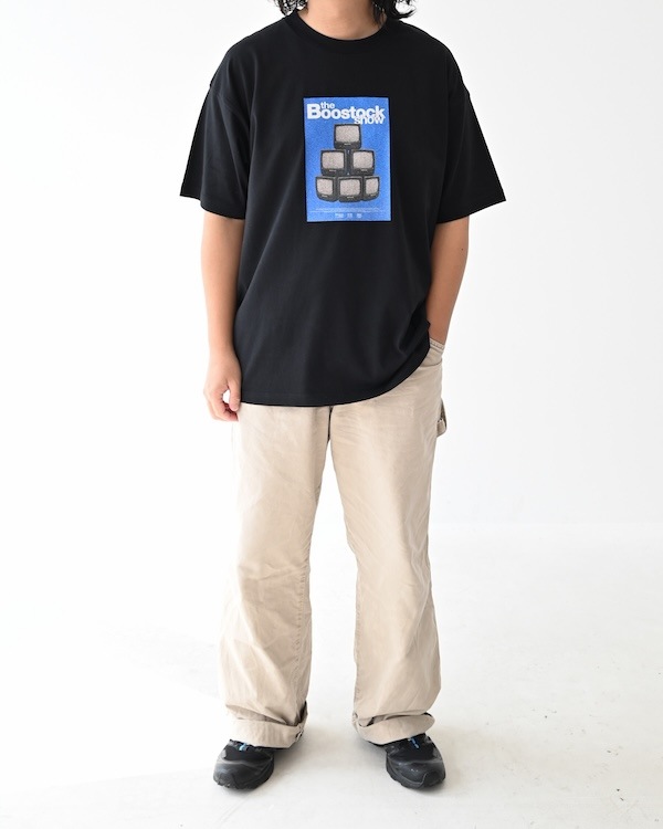 【ブーストック】B/S TV Tシャツ / ブラック