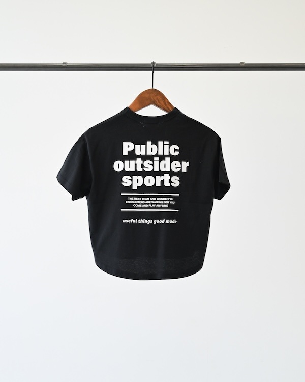 【ジェネレーター】Public Tシャツ / ブラック