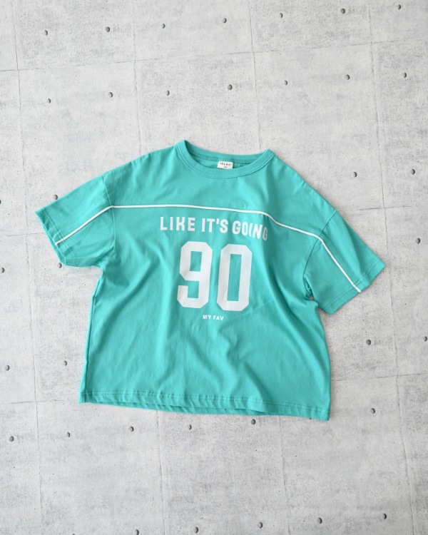 【ジーンズベー】NUMBERING Tシャツ / ブルー