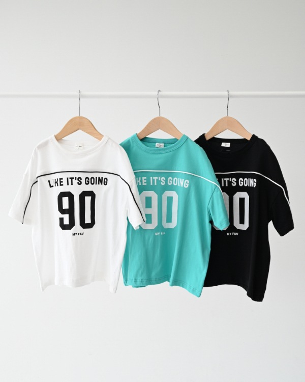 【ジーンズベー】NUMBERING Tシャツ / ブルー