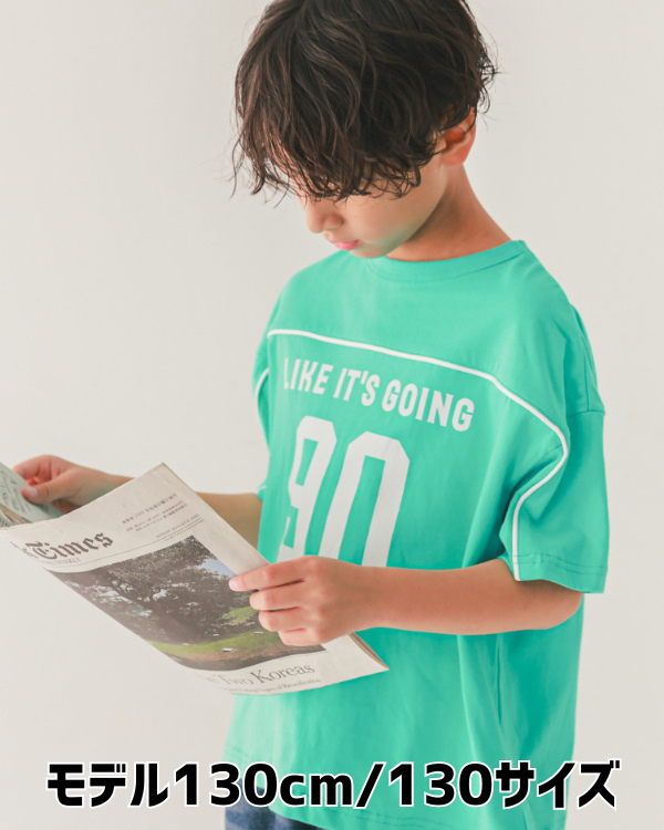 【ジーンズベー】NUMBERING Tシャツ / ブルー