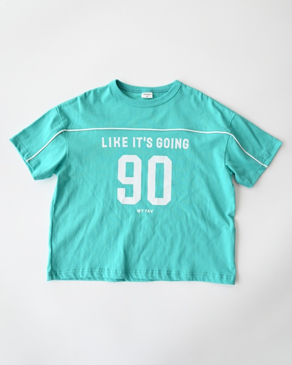 【ジーンズベー】NUMBERING Tシャツ / ブルー