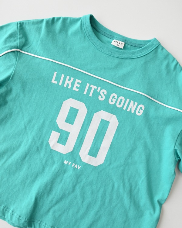 【ジーンズベー】NUMBERING Tシャツ / ブルー