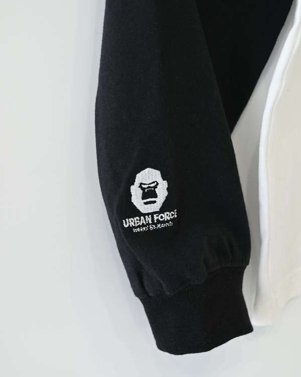 【ジーンズベー】URBAN レイヤードロングTシャツ / オフホワイト
