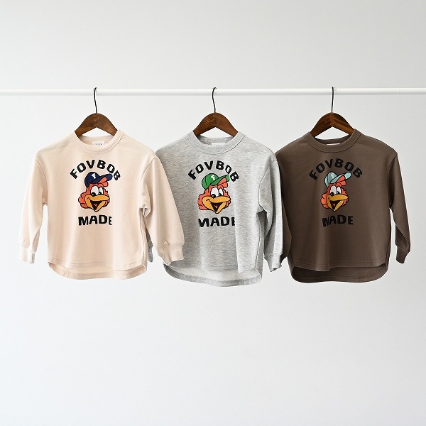 【25FW】F/B BIRD トレーナー / アイボリー