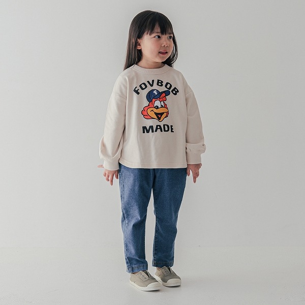 【25FW】F/B BIRD トレーナー / アイボリー