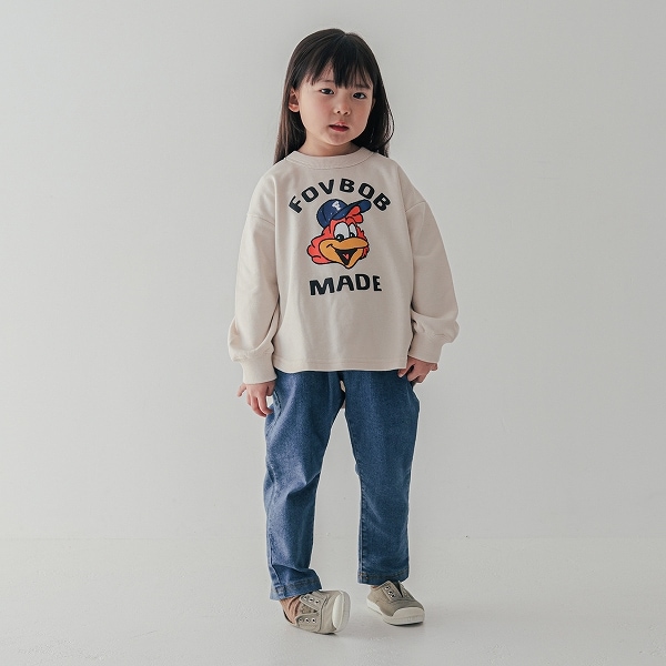 【25FW】F/B BIRD トレーナー / アイボリー