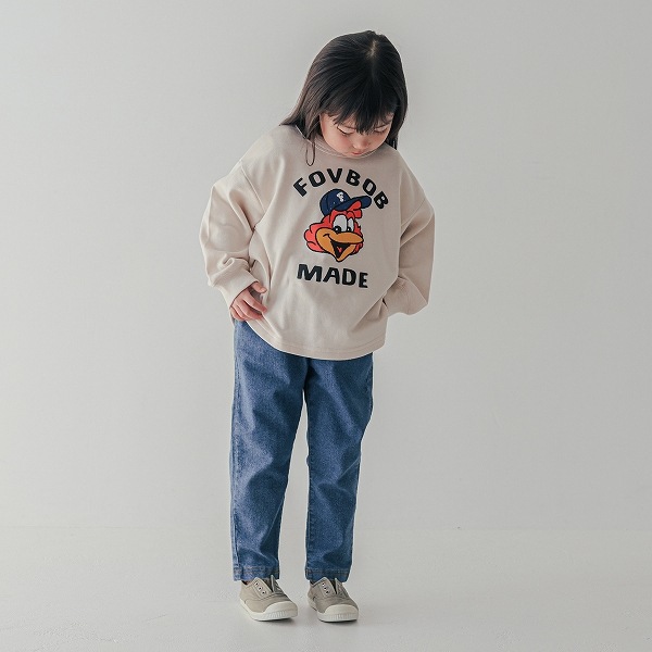 【25FW】F/B BIRD トレーナー / アイボリー