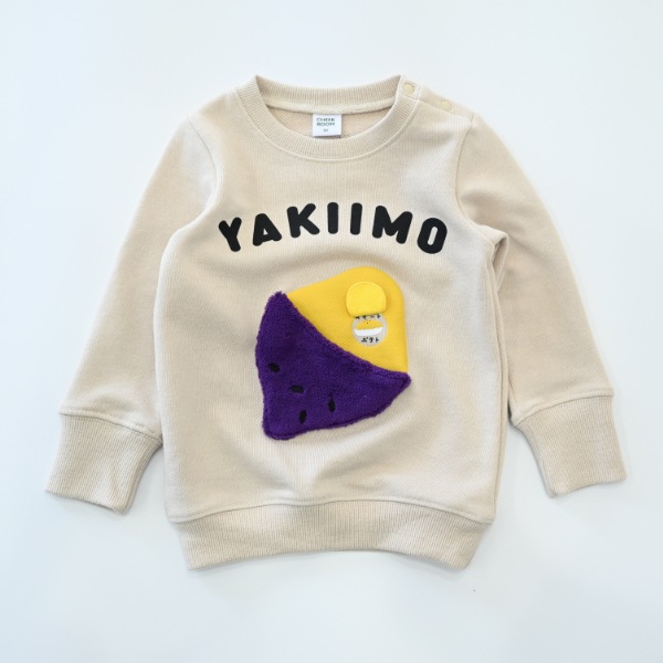 【25FW】やきいも トレーナー / アイボリー