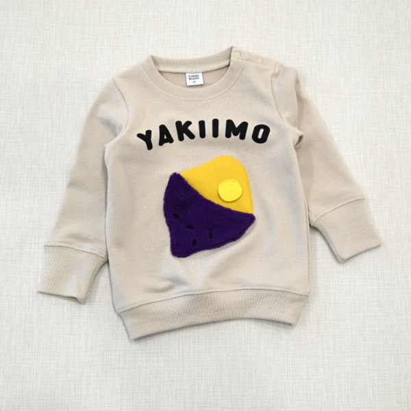 【25FW】やきいも トレーナー / アイボリー