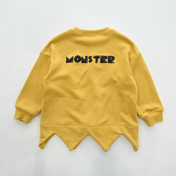 【25FW】モンスターなりきり トレーナー / マスタード