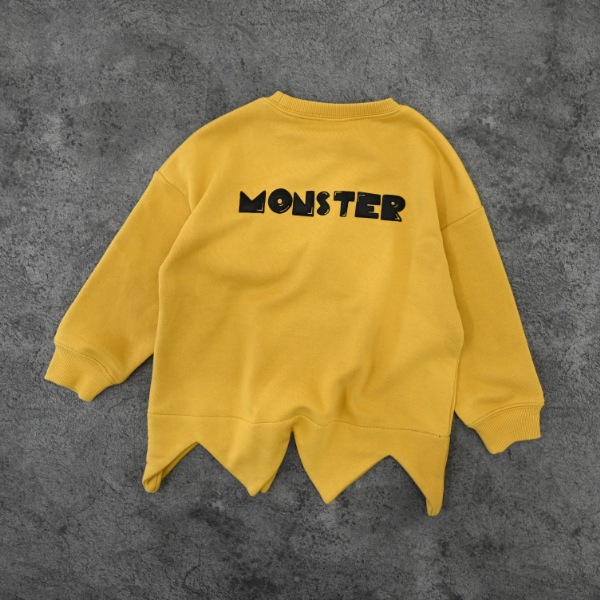 【25FW】モンスターなりきり トレーナー / マスタード