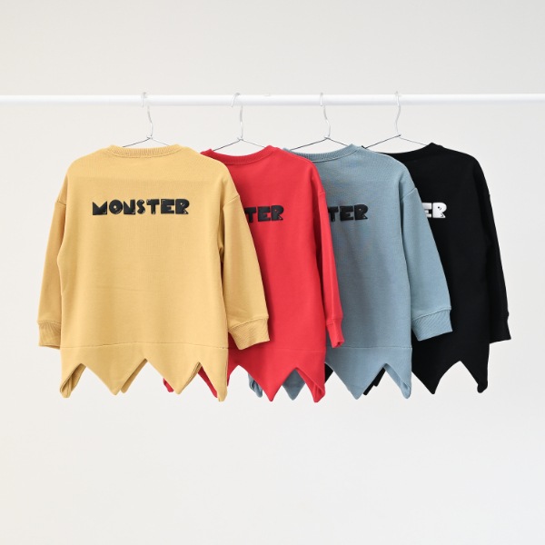 【25FW】モンスターなりきり トレーナー / マスタード