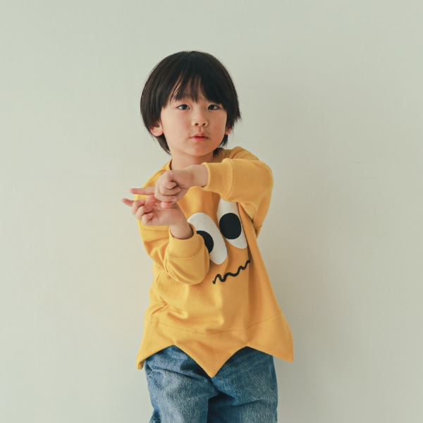 【25FW】モンスターなりきり トレーナー / マスタード