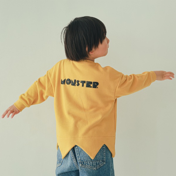 【25FW】モンスターなりきり トレーナー / マスタード