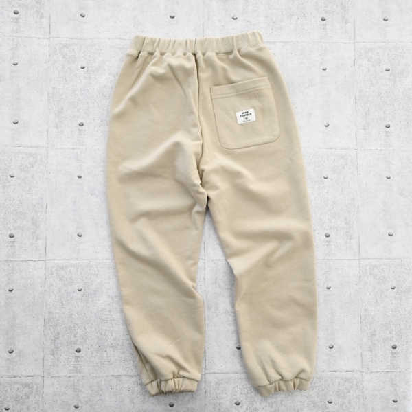 【25FW】スウェット ロングパンツ / サンド