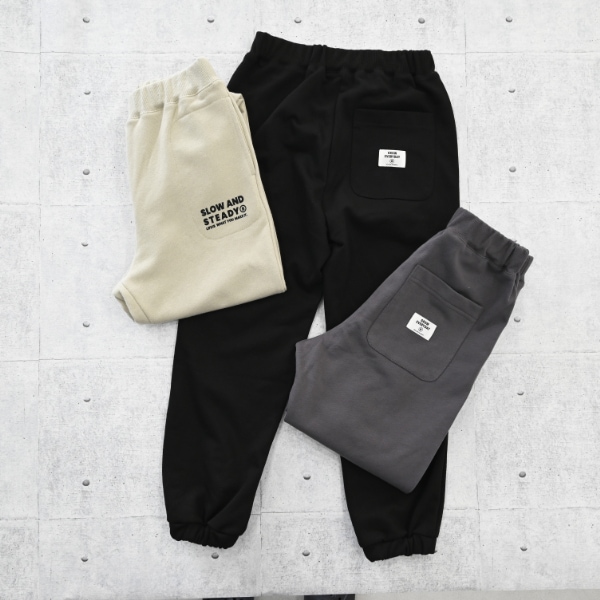 【25FW】スウェット ロングパンツ / サンド