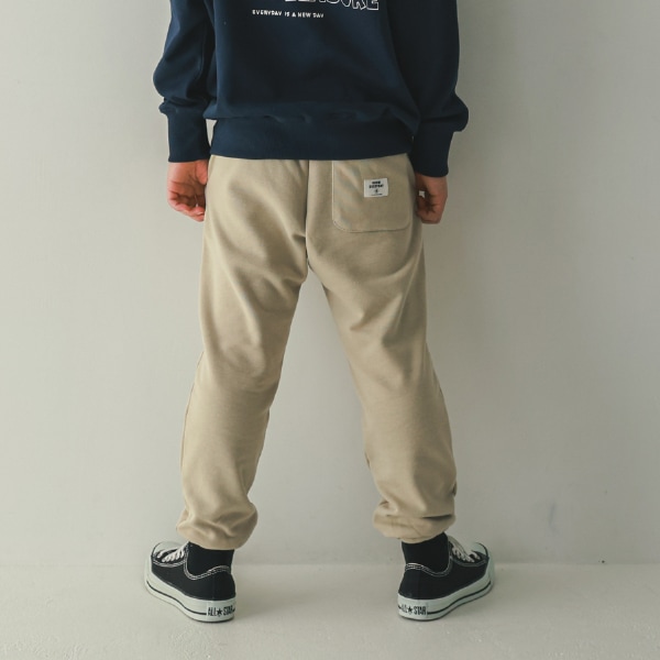 【25FW】スウェット ロングパンツ / サンド
