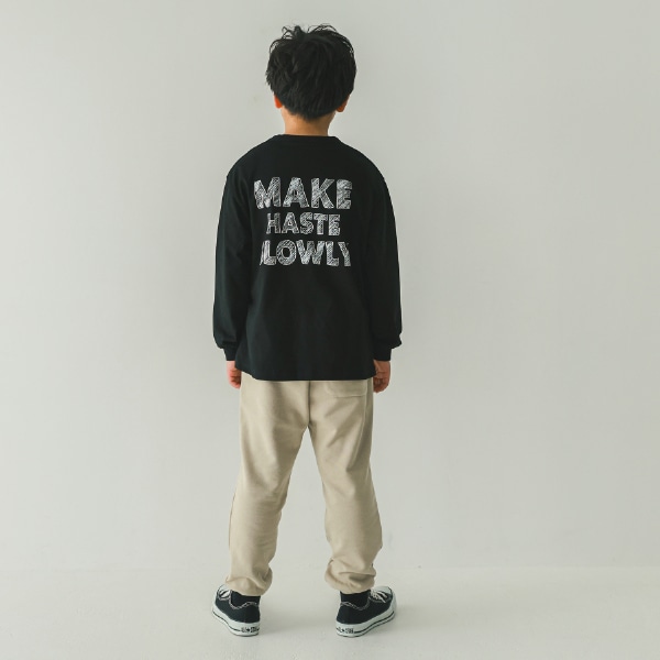 【25FW】スウェット ロングパンツ / サンド