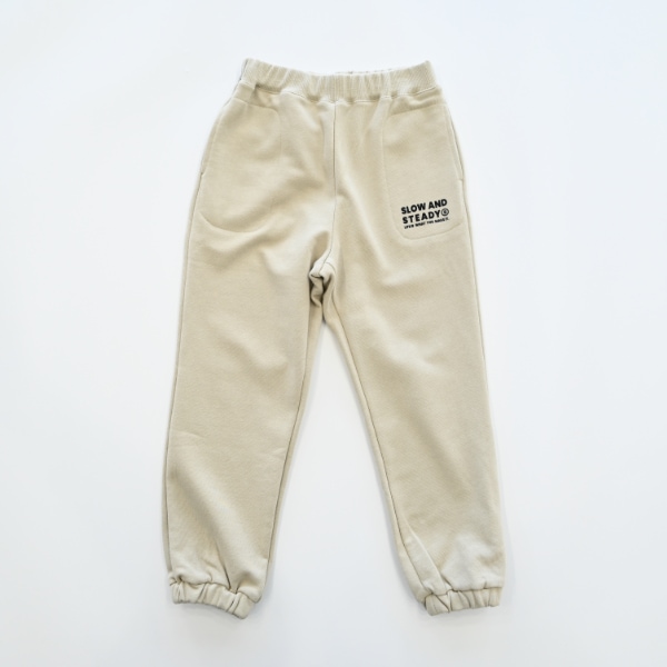 【25FW】スウェット ロングパンツ / サンド