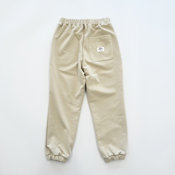【25FW】スウェット ロングパンツ / サンド