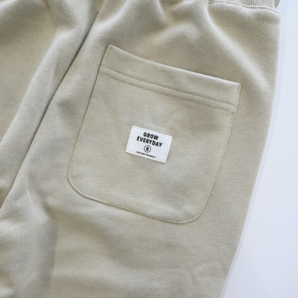 【25FW】スウェット ロングパンツ / サンド