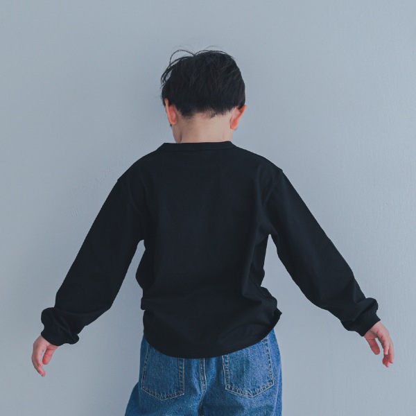 【25FW】UNDER ロングTシャツ / ブラック