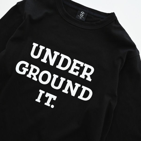 【25FW】UNDER ロングTシャツ / ブラック