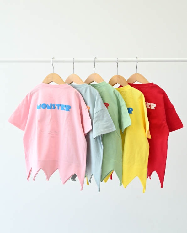 【26PS】モンスター型Ｔシャツ / イエロー