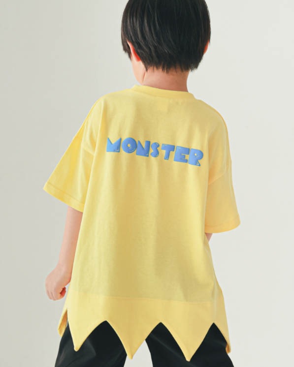 【26PS】モンスター型Ｔシャツ / イエロー