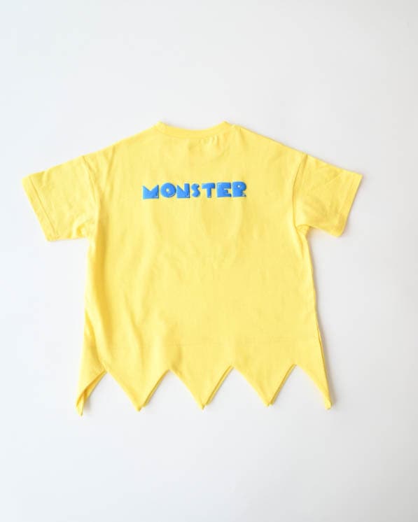 【26PS】モンスター型Ｔシャツ / イエロー