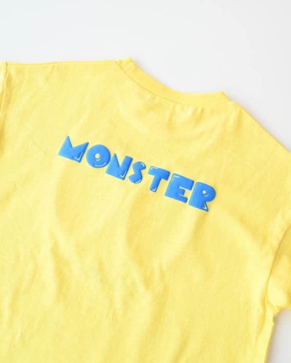 【26PS】モンスター型Ｔシャツ / イエロー