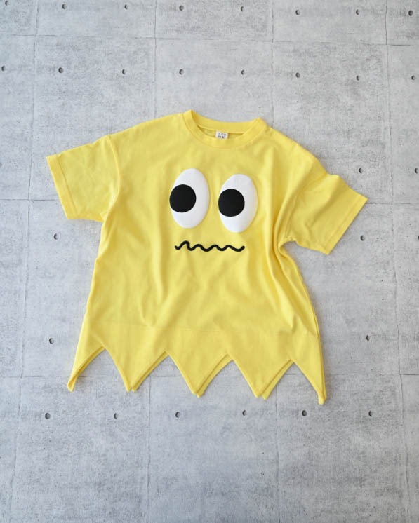 【26PS】モンスター型Ｔシャツ / イエロー
