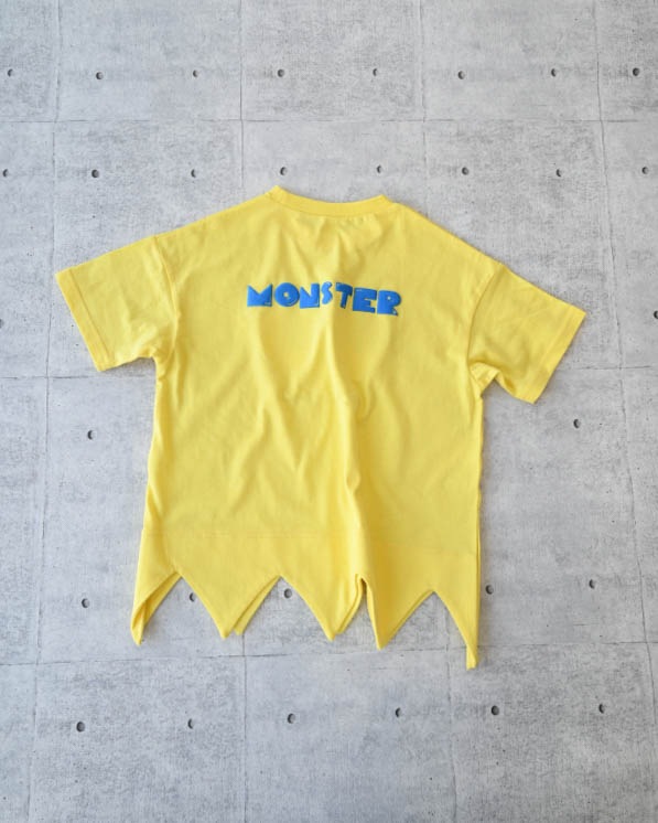 【26PS】モンスター型Ｔシャツ / イエロー
